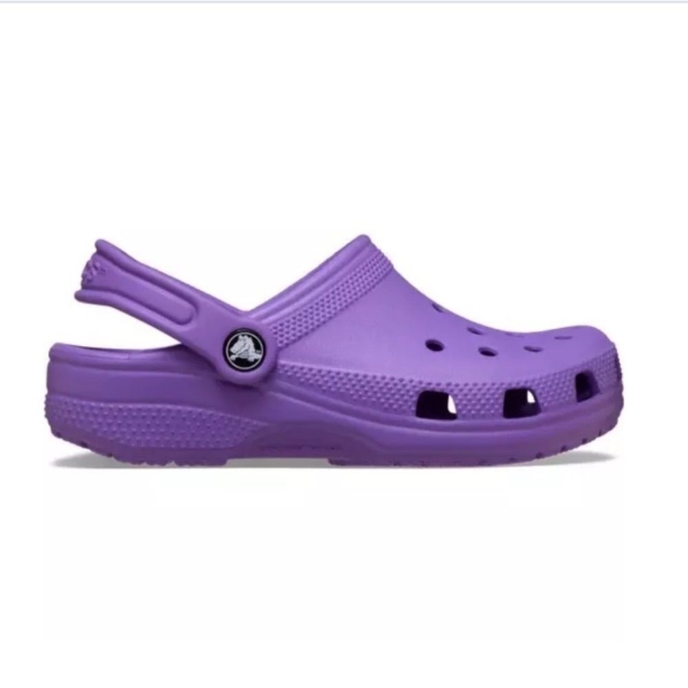 Crocs Classic Purple Comfort Water Clog Sandals Women's Size 6